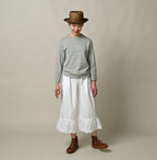 Supima OX Petit Skirt Female Model