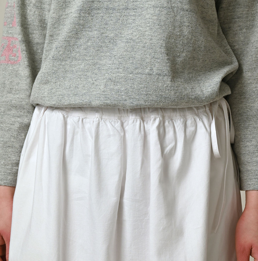 Supima OX Petit Skirt Detail