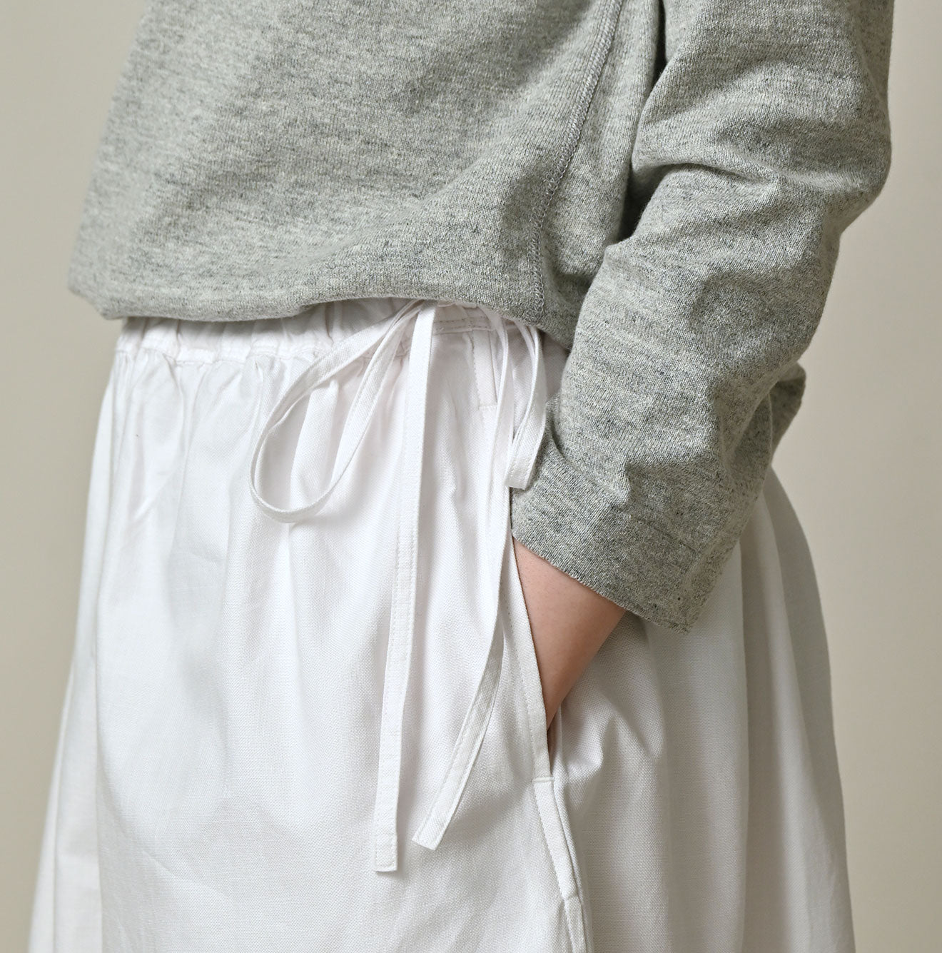 Supima OX Petit Skirt Detail