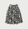 Indian Khadi Flower Sarasa Print Easy Gather Skirt