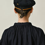 Indigo Supima OX Coupé Smock Detail
