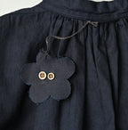 Indigo Supima OX Coupé Smock Detail