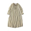 Ivy Flower Print Chou Chou Smock Dress Brown