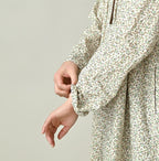 Ivy Flower Print Chou Chou Smock Dress Detail