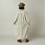 Ivy Flower Print Chou Chou Smock Dress Female Model