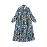Aster Print Kushukushu Dress Kinari