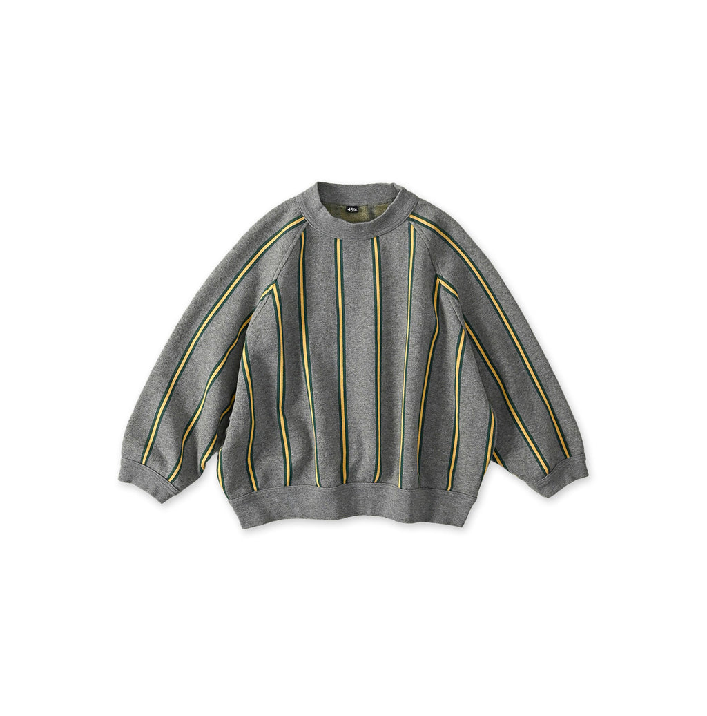Regiment Jacquard Dolman Sleeve Sweat Gray Regiment