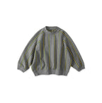 Regiment Jacquard Dolman Sleeve Sweat Gray Regiment