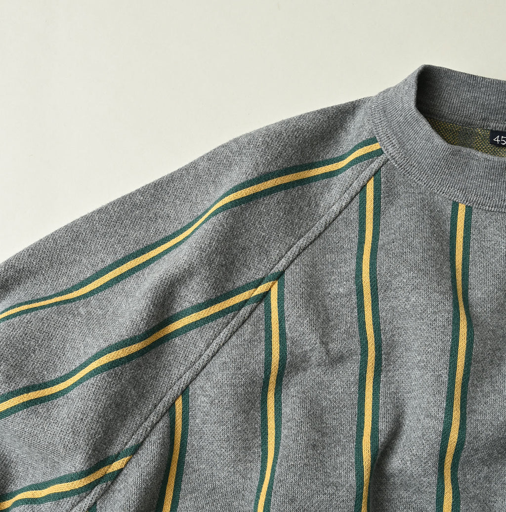 Regiment Jacquard Dolman Sleeve Sweat Detail