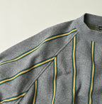 Regiment Jacquard Dolman Sleeve Sweat Detail