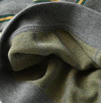 Regiment Jacquard Dolman Sleeve Sweat Detail