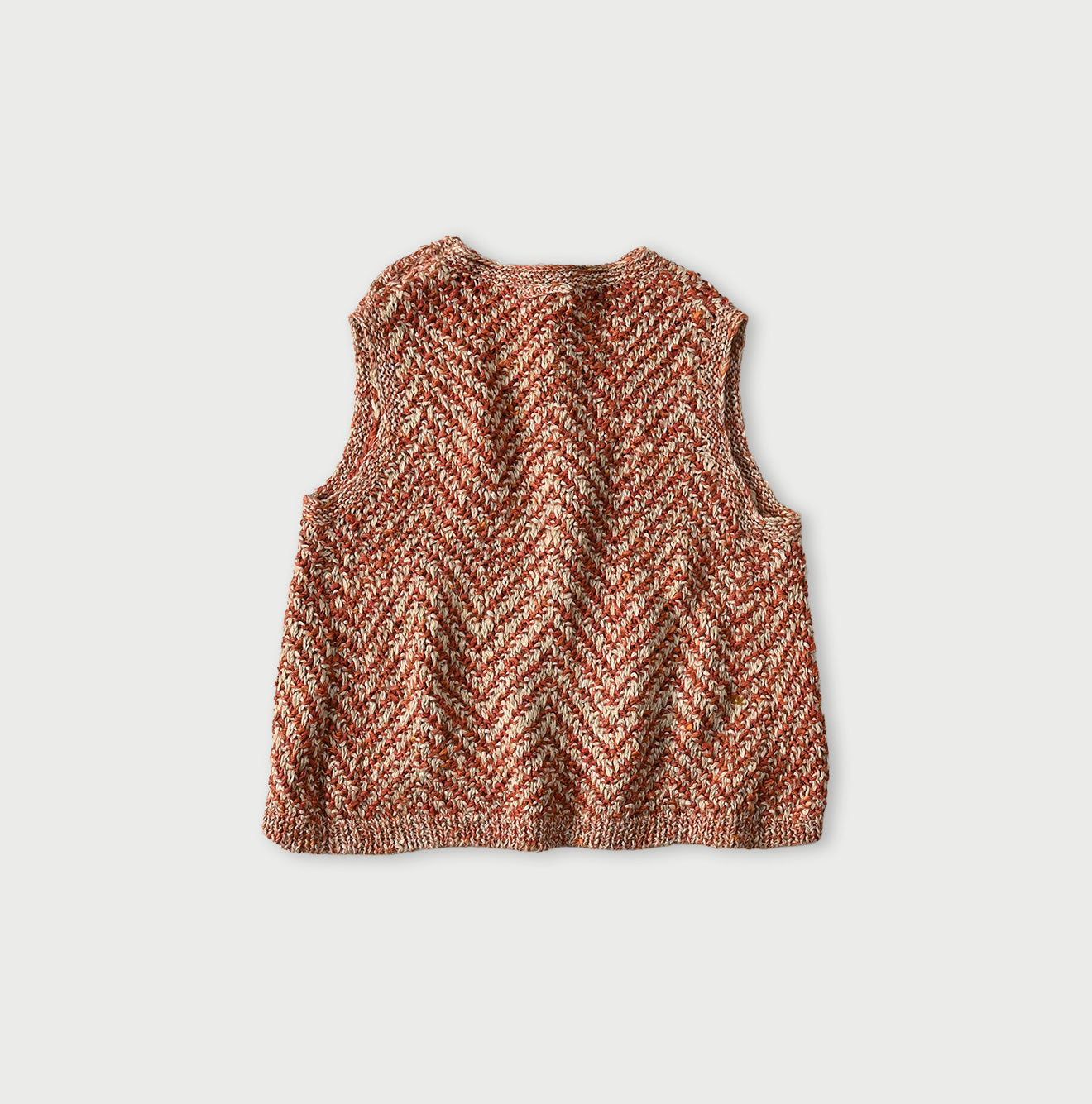 Linen Herringbone Camisole Back