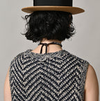 Linen Herringbone Camisole Detail