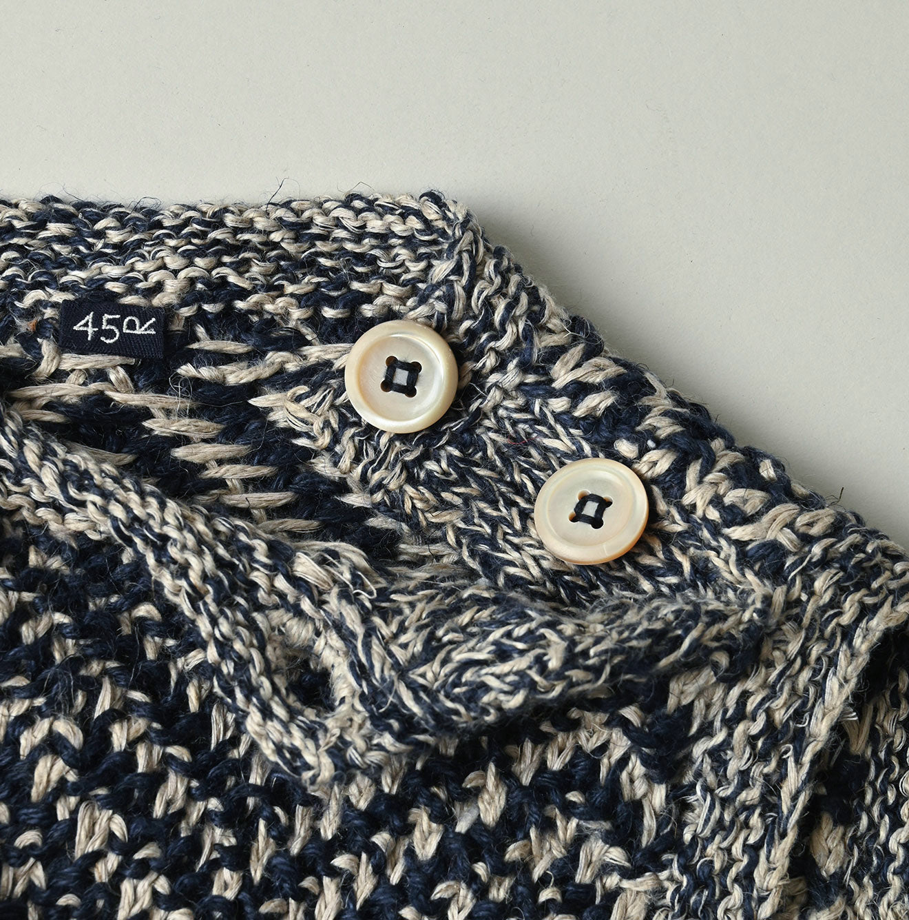 Linen Herringbone Camisole Detail