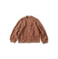 Linen Herringbone Bolero White x Red Herringbone