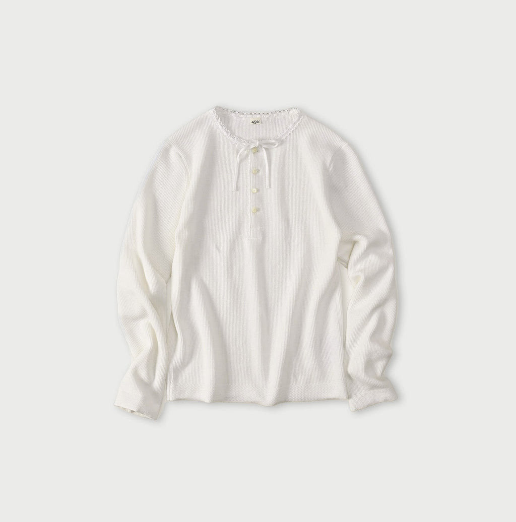 Rib Knitsew Henley