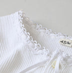 Rib Knitsew Henley Detail