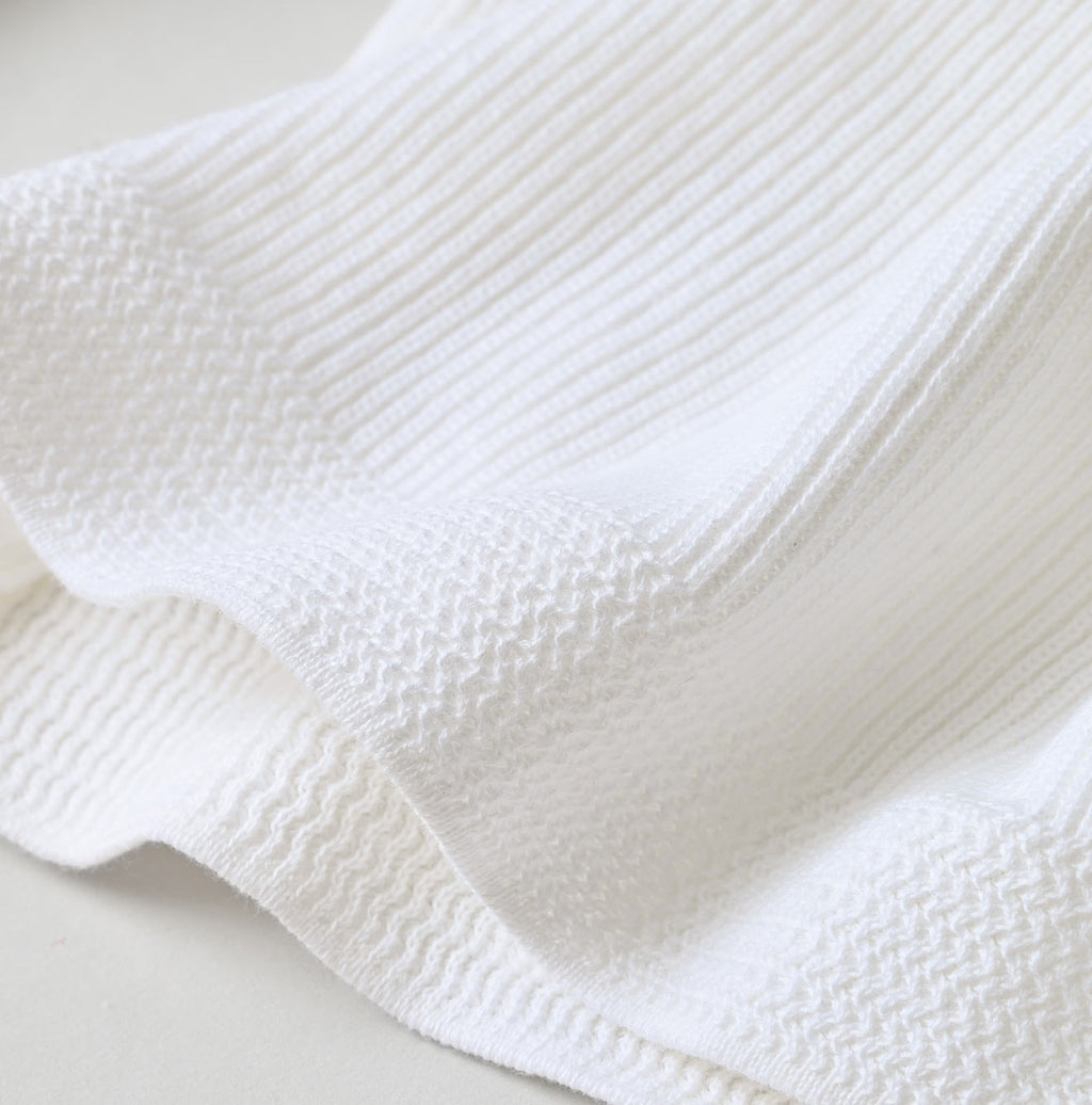 Rib Knitsew Henley Detail