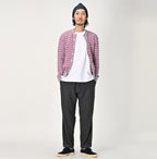 Super Gauze Cable Border 908 Knitsew Cardigan Male Model