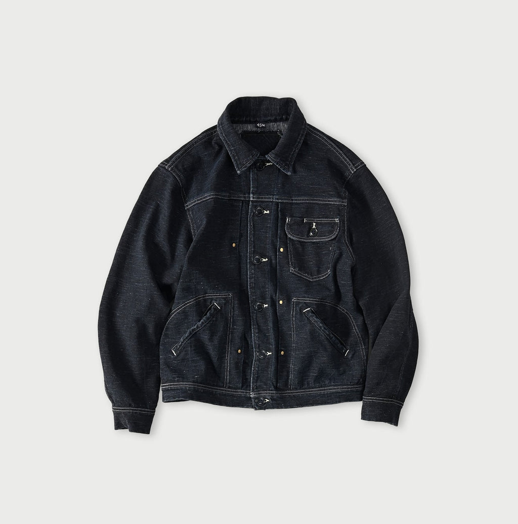 Indigo Denim Tenjiku G Jacket Sumi Nando