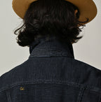 Indigo Denim Tenjiku G Jacket Detail