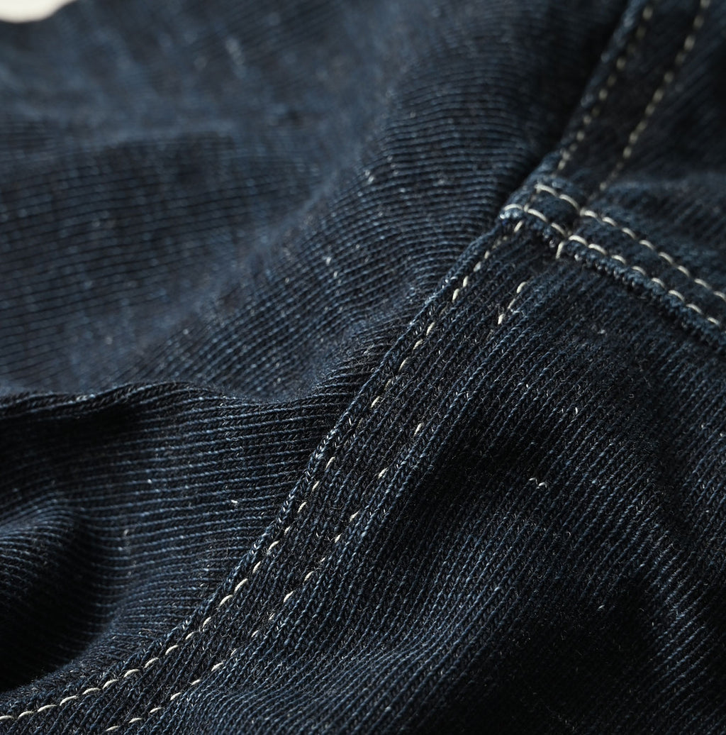 Indigo Denim Tenjiku G Jacket Detail