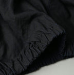 Indigo Linen Cloth Sack Blouse Detail
