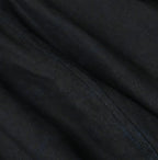 Indigo Linen Cloth Sack Blouse Detail