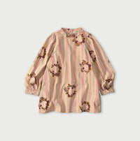 Indian Khadi OX SAIJIKI Poyon Puff Blouse