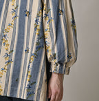 Indian Khadi OX SAIJIKI Poyon Puff Blouse Detail
