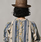 Indian Khadi OX SAIJIKI Poyon Puff Blouse Detail