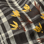 Indian Khadi OX SAIJIKI Poyon Puff Blouse Detail