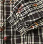 Indian Khadi OX SAIJIKI Poyon Puff Blouse Detail