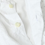 White Supima Batiste Cutwork Bouse Detail