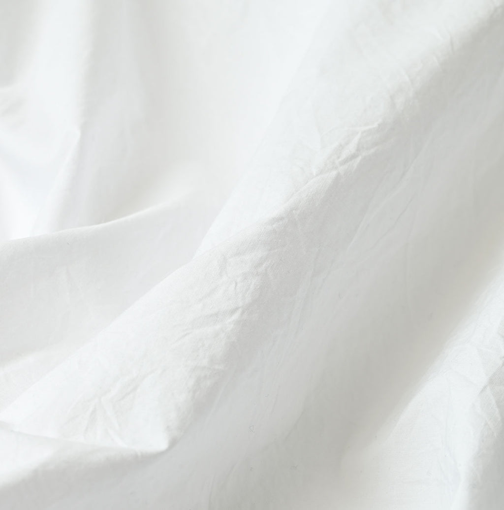 White Supima Batiste Cutwork Bouse Detail