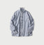 Supima Batiste Cutwork Blouse Blue Mini Houndstooth