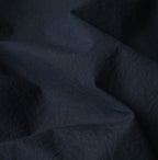 Indigo Supima Batiste Cutwork Blouse Detail