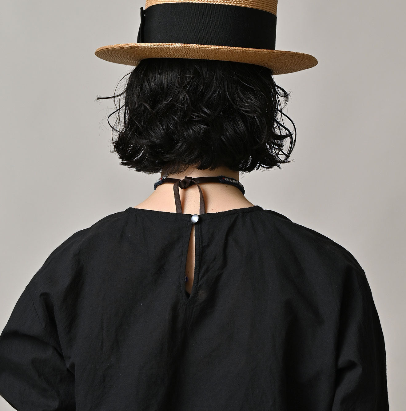 Indian Khadi Peplum Cutwork Embroidered M Shirt Detail