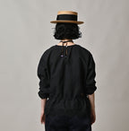 Indian Khadi Peplum Cutwork Embroidered M Shirt Female Model