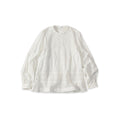 Indian Khadi Cutwork de T-shirt White