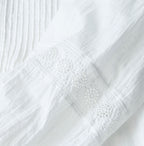 Indian Khadi Cutwork de T-shirt Detail