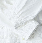 Indian Khadi Cutwork de T-shirt Detail