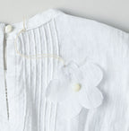 Indian Khadi Cutwork de T-shirt Detail