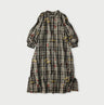 Indian Khadi OX SAIJIKI Poyon Puff Dress
