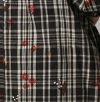 Indian Khadi OX SAIJIKI Poyon Puff Dress Detail