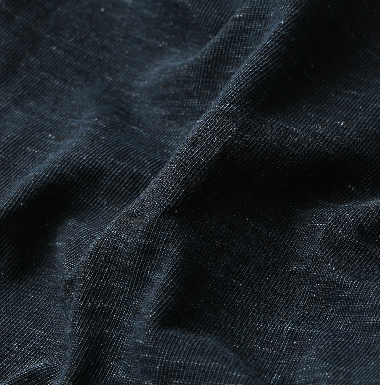 Indigo Denim Tenjiku Dress Detail