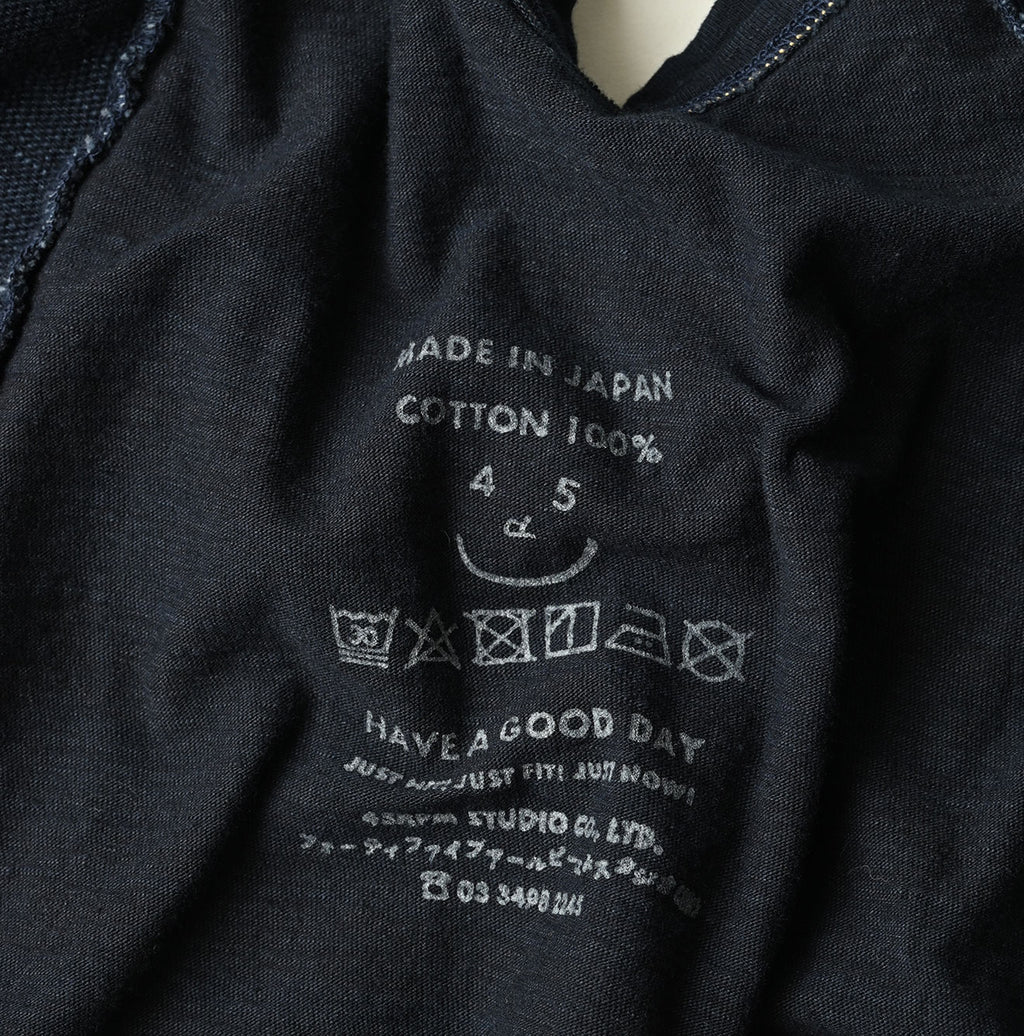 Indigo Iroiro Tenjiku Camisole Detail