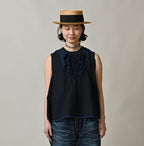 Indigo Iroiro Tenjiku Camisole Female Model