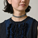 Indigo Iroiro Tenjiku Camisole Detail