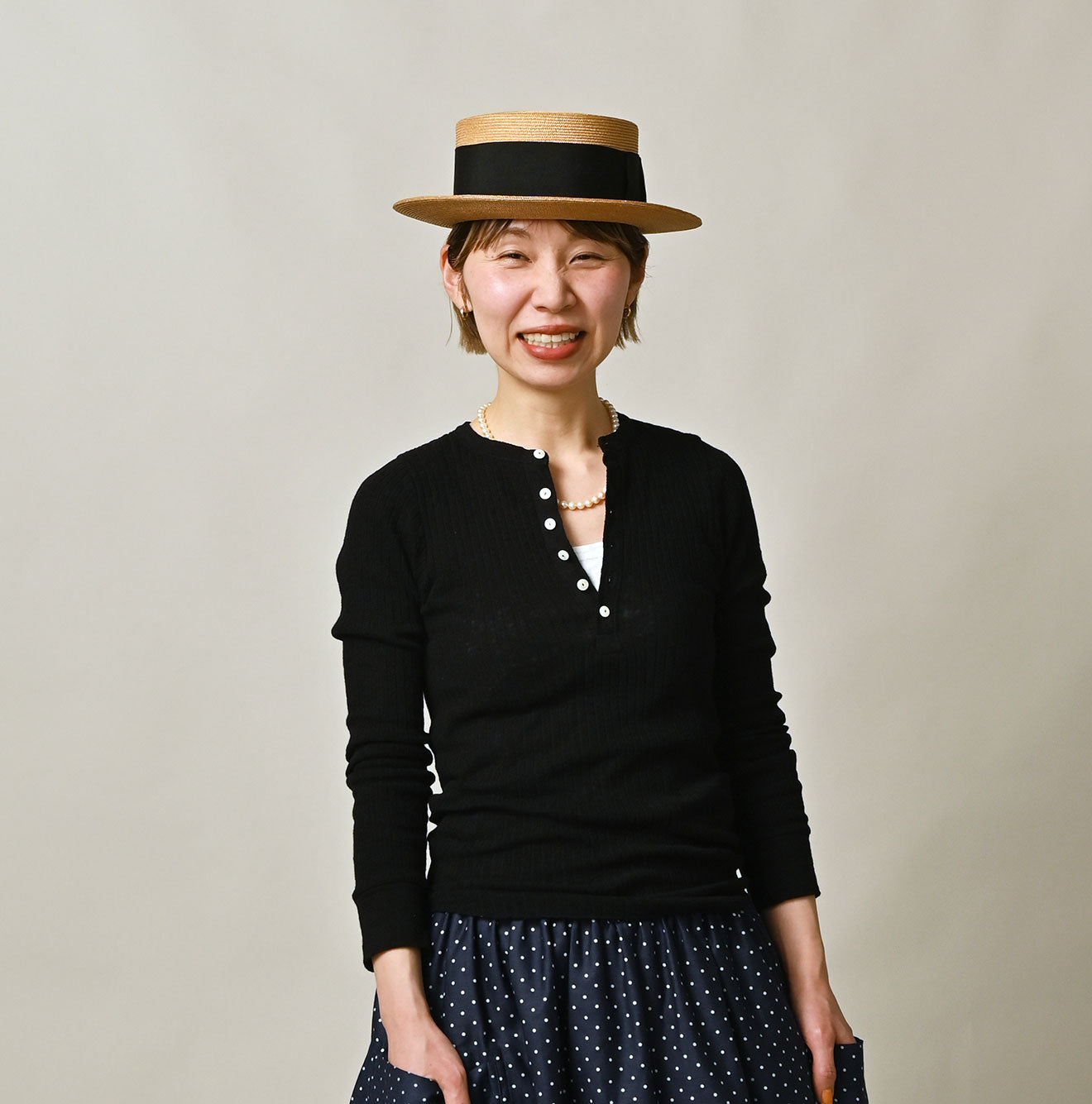 Totan Tereko Henley Female Model